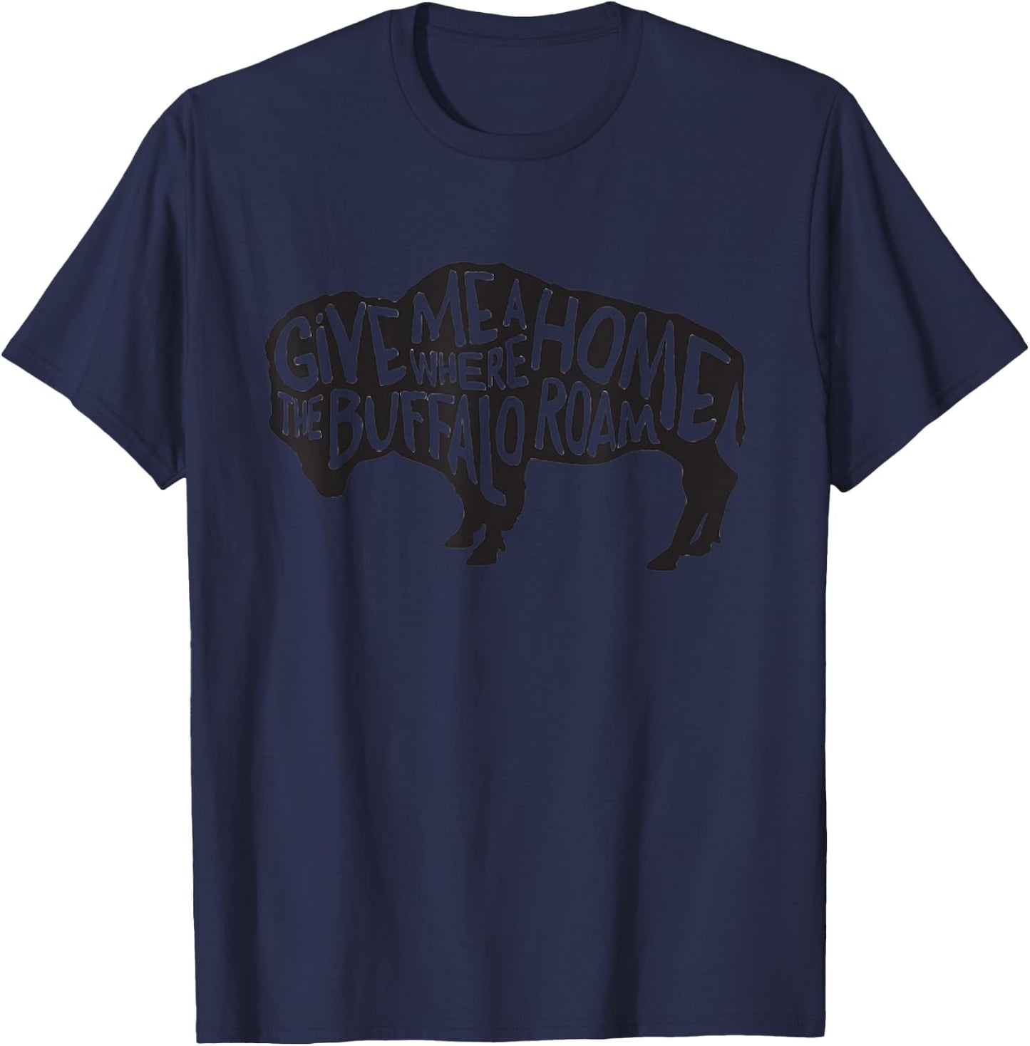 Buffalo Roam T-Shirt - T-Shirt | Navy