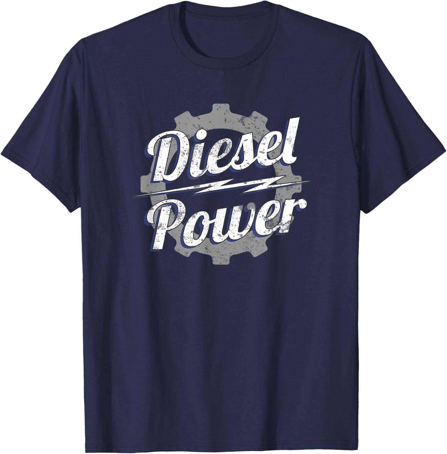 Diesel Power Cog Turbo Diesels Trucks Roll Coal Gift T-Shirt - T-Shirt | Navy