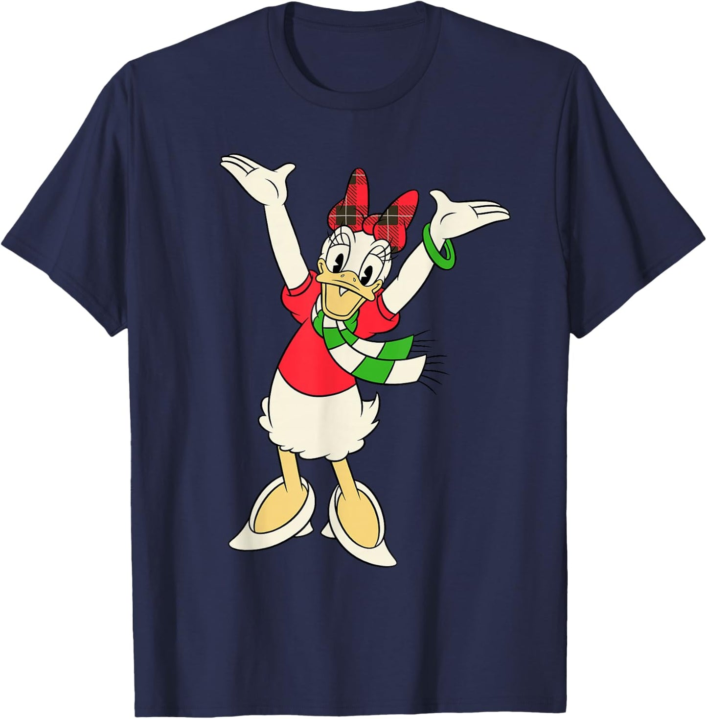 Disney Vintage Daisy Duck Holiday Cheer T-Shirt - T-Shirt | Navy