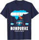Honduras Roots Outfit Ideas & Honduran Flag T-Shirt - T-Shirt | Navy