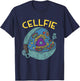 Cell Fie Funny Science Biology Teacher T Shirt T-Shirt - T-Shirt | Navy