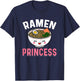 Ramen Princess - Kawaii Japanese Noodles Ramen Lover Gifts T-Shirt - T-Shirt | Navy
