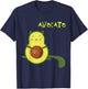 Avocato Funny Cute Cat Avocado Gift Vegan T-Shirt - T-Shirt | Navy