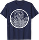 Book Kells Neues Testament Christ T-Shirt - T-Shirt | Navy