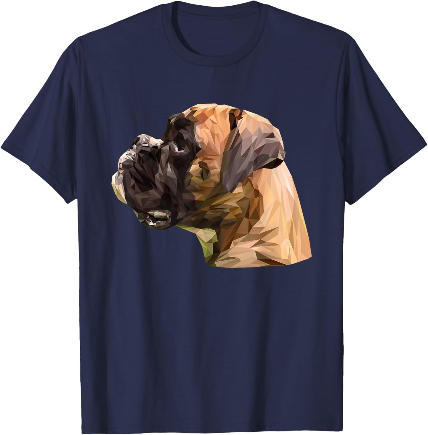 Boxer Dog T-Shirt - T-Shirt | Navy