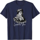Leonardo da Vinci Shirt Self Portrait Renaissance Art Gift T-Shirt - T-Shirt | Navy