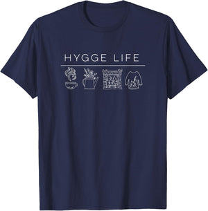 Hygge Life T-Shirt - T-Shirt | Navy