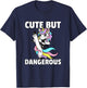Unicorn Karate Gift Girl Taekwondo Jiu Jitsu MMA BJJ T-Shirt - T-Shirt | Navy