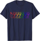 LGBT Rainbow Fox T-Shirt - T-Shirt | Navy