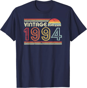 1994 Vintage Shirt, Birthday Gift . Retro Style T-Shirt - T-Shirt | Navy