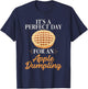 Baker Baking Gifts Women Funny Apple Dumpling T-Shirt - T-Shirt | Navy