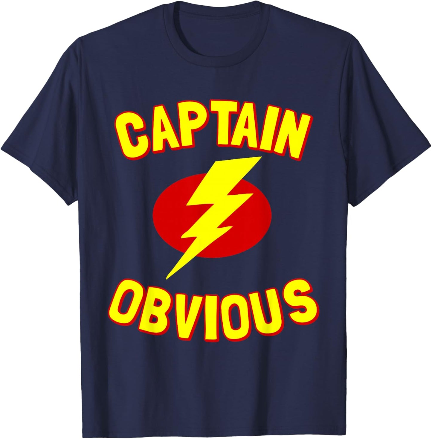 Captain Obvious T-Shirt - T-Shirt | Navy