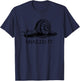 Snailed It. Garden Snail . Cool Animal Lovers Gift T-Shirt - T-Shirt | Navy