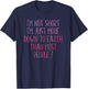 I'm Not Short I'm Just More Down To Earth Than Most People T-Shirt - T-Shirt | Navy