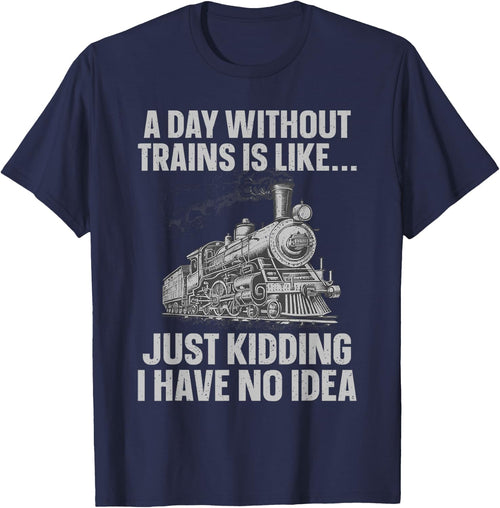 Funny Train Art Women Kids Railroad Train Lover