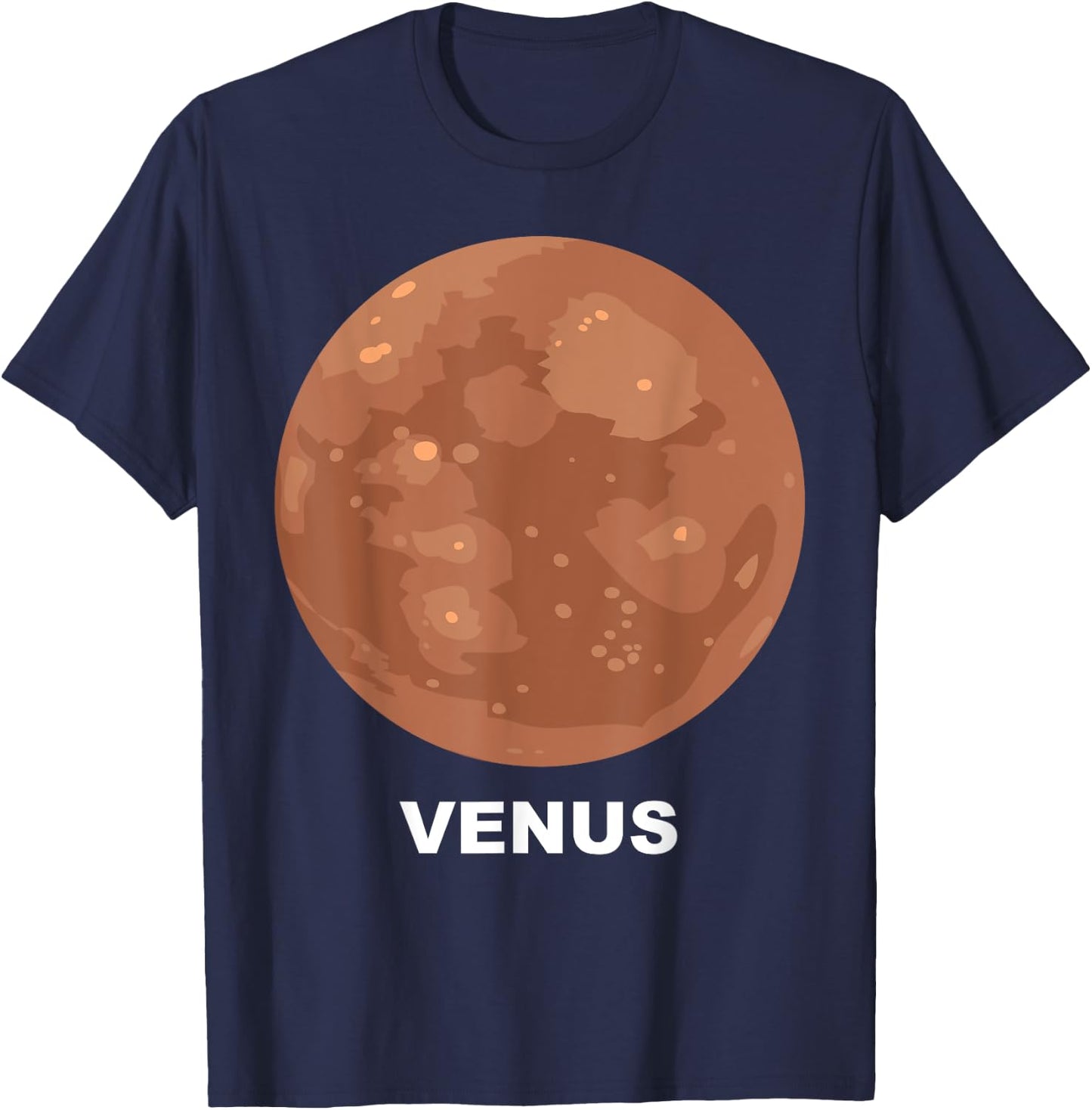 Solar System Group Costumes - Giant Planet Venus Costume T-Shirt - T-Shirt | Navy