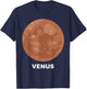 Solar System Group Costumes - Giant Planet Venus Costume T-Shirt - T-Shirt | Navy