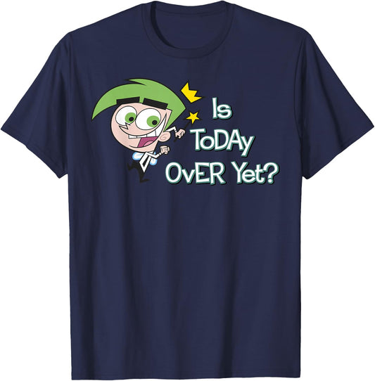 The Fairly OddParents Cosmo is Today Over Yet? T-Shirt - T-Shirt | Navy