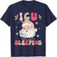 ICU When You Sleeping Propofol Nurse Santa Christmas Party T-Shirt - T-Shirt | Navy