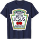 Catch Up With Jesus. Blessed From My Head To-Ma-Toes T-Shirt - T-Shirt | Navy
