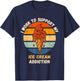 Vintage I Work To Support My Ice Cream Addiction Food Lover T-Shirt - T-Shirt | Navy