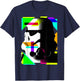 Star Wars Stormtrooper Geometric Neon Shapes T-Shirt - T-Shirt | Navy
