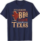 It's Always BBQ Season In Texas Barbecue T-Shirt - T-Shirt | Navy