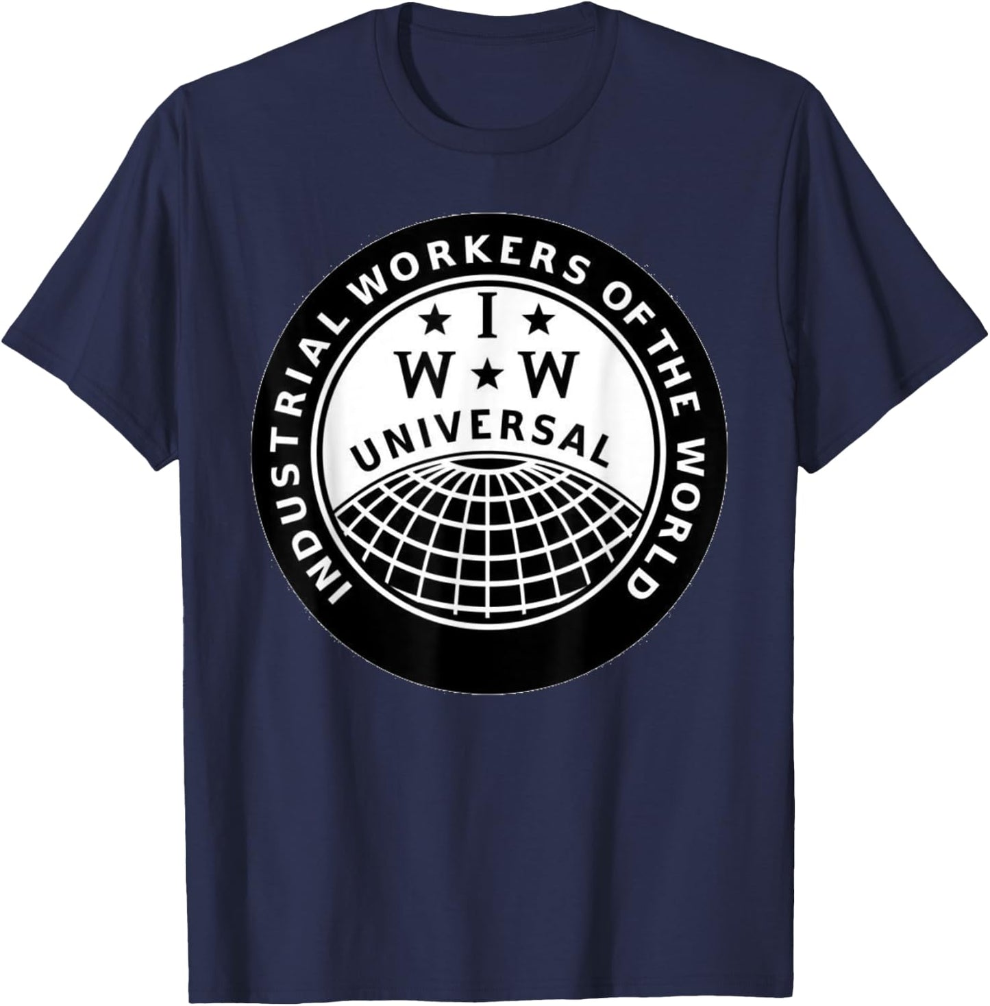 IWW Logo Shirt! T-Shirt - T-Shirt | Navy