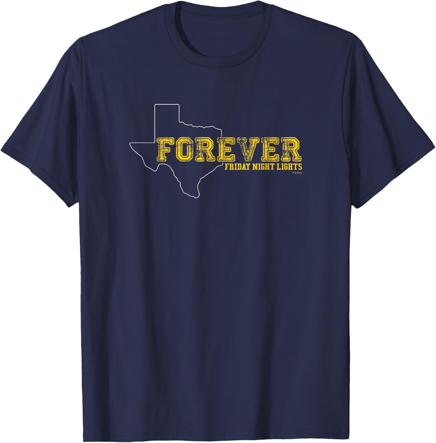 Friday Night Lights Texas Forever T-Shirt - T-Shirt | Navy