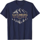 Gatlinburg Tennessee Great Smoky Mountains Souvenir T-Shirt - T-Shirt | Navy