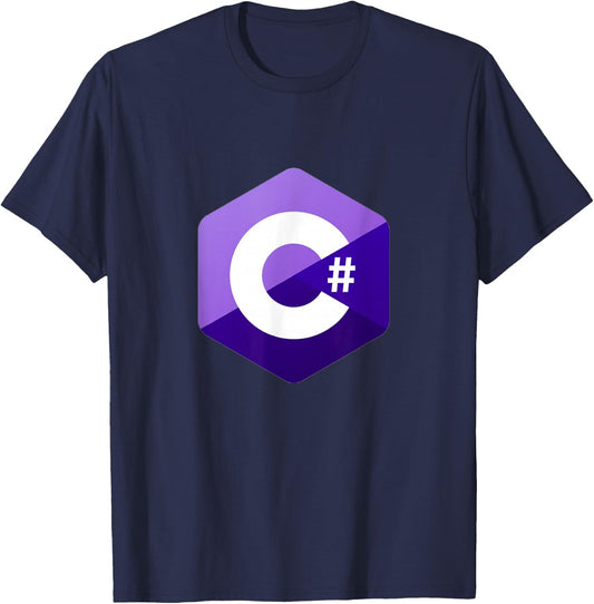 C# (C Sharp) for Engineers T-Shirt - T-Shirt | Navy