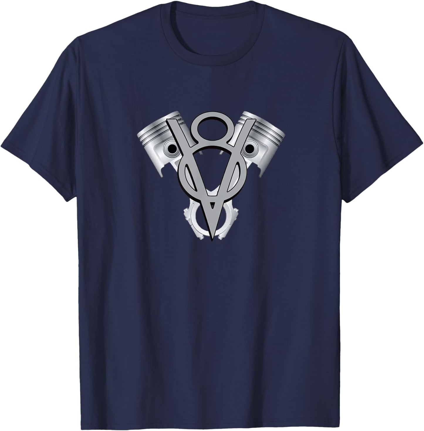 V8 Engine American muscle car T-Shirt - T-Shirt | Navy