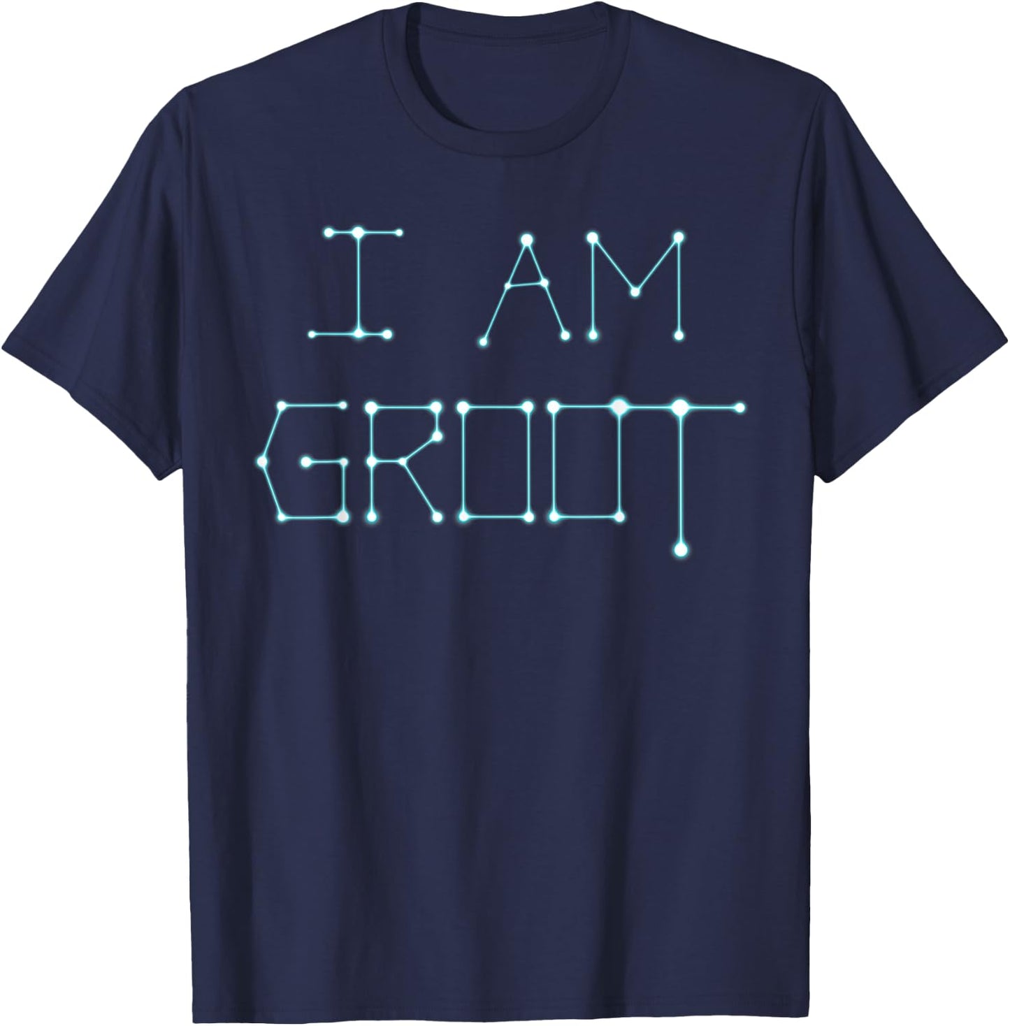 Marvel Guardians Vol.2 I AM GROOT Stars Graphic T-Shirt - T-Shirt | Navy