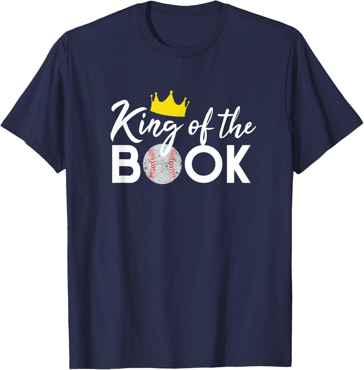 Scorekeeper Baseball Team Scorebook King T-Shirt - T-Shirt | Navy