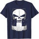 Marvel Punisher Classic Skull Halloween Costume T-Shirt - T-Shirt | Navy