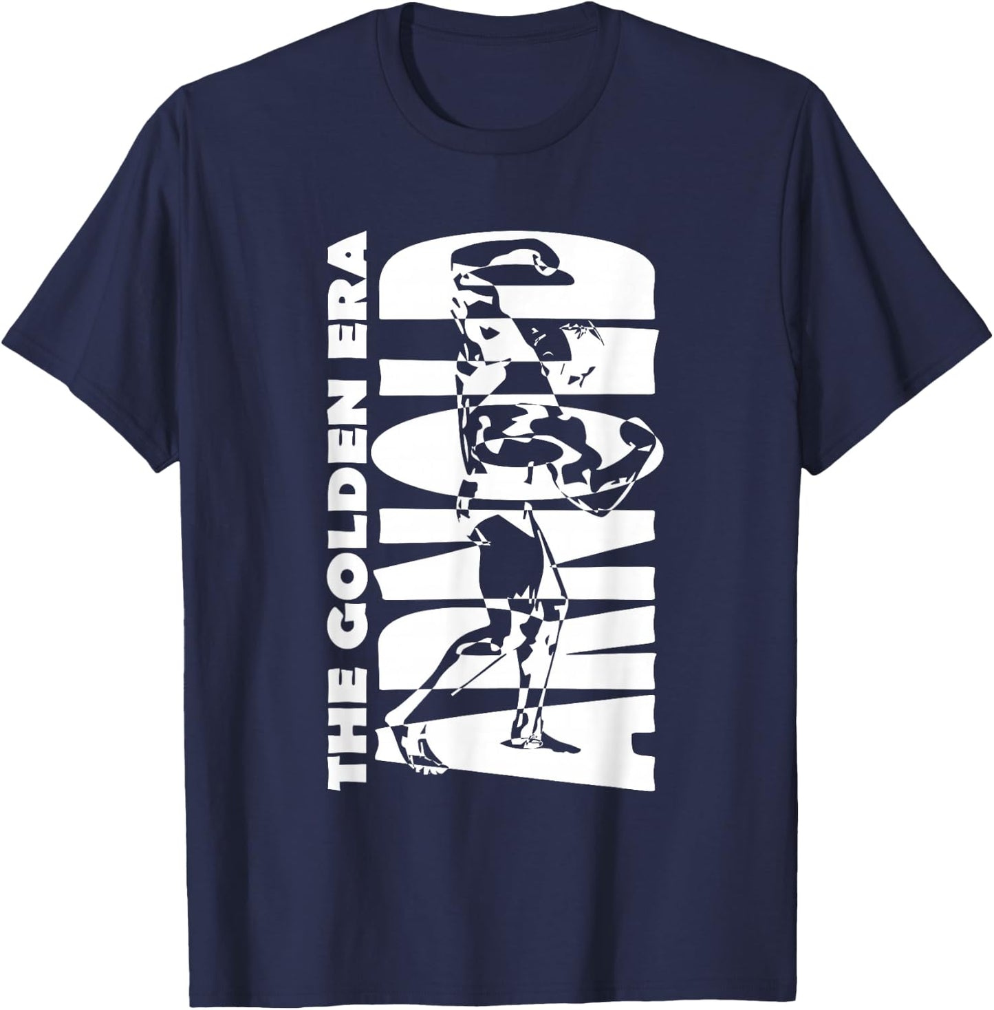 The Golden Era Arnold Bodybuilding T-Shirt - T-Shirt | Navy