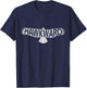 Hawk-ward Awkward Hawk Pun Shirt T-Shirt - T-Shirt | Navy