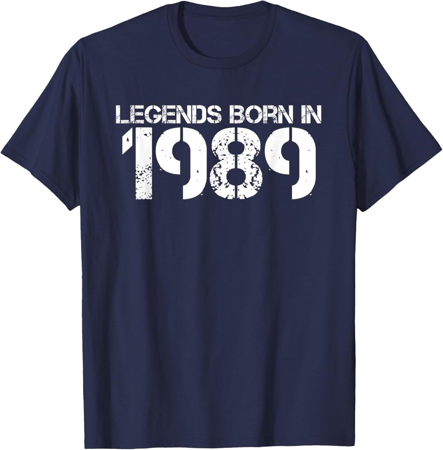 Legends Born in 1989 shirt T-Shirt - T-Shirt | Navy