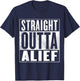 Alief - STRAIGHT OUTTA ALIEF T-Shirt - T-Shirt | Navy