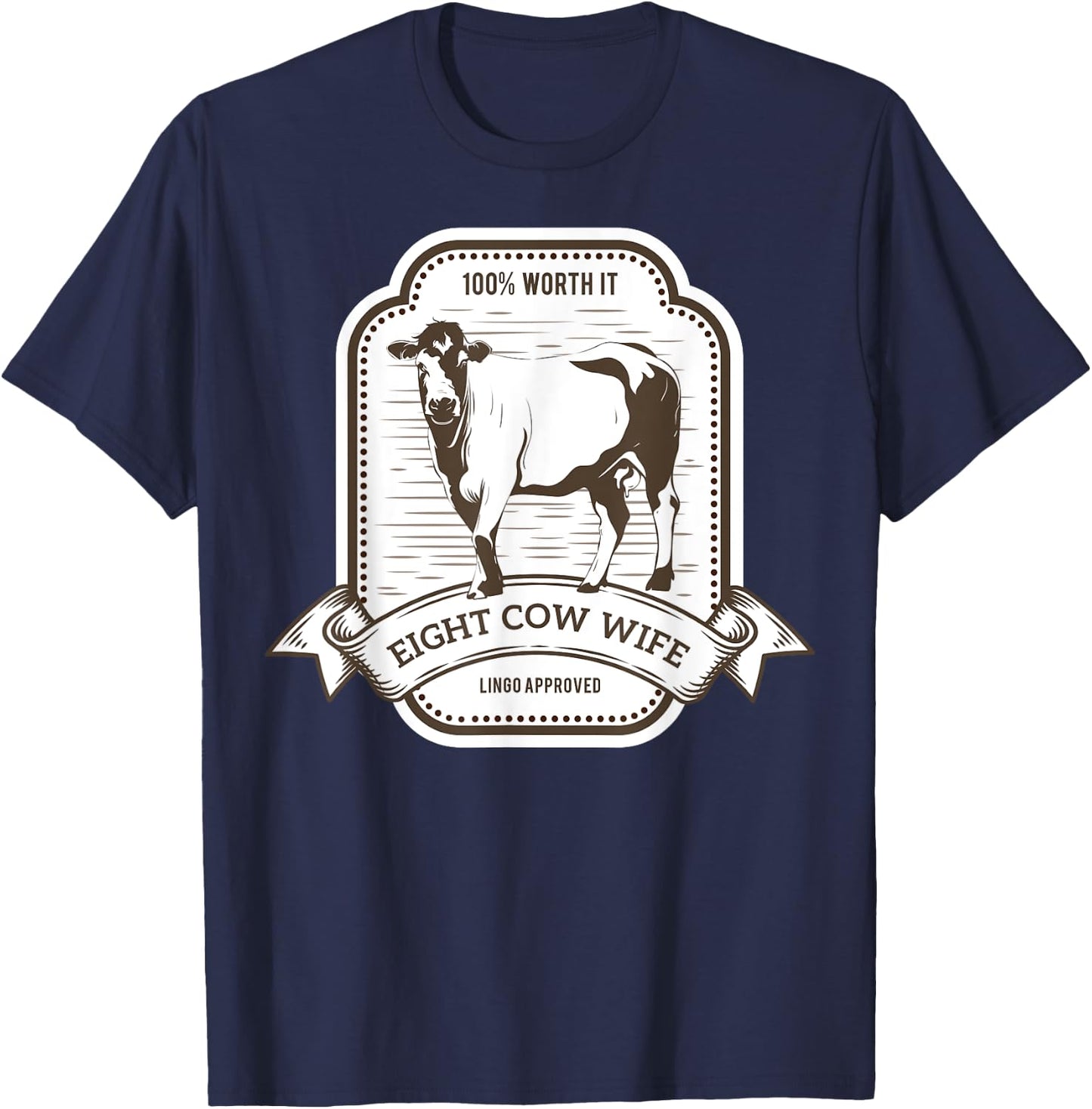 Funny LDS Mormon Johnny Lingo Shirt Gift T-Shirt - T-Shirt | Navy