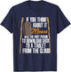 Moses Was The First Person With A Tablet I Funny Religious T-Shirt - T-Shirt | Navy