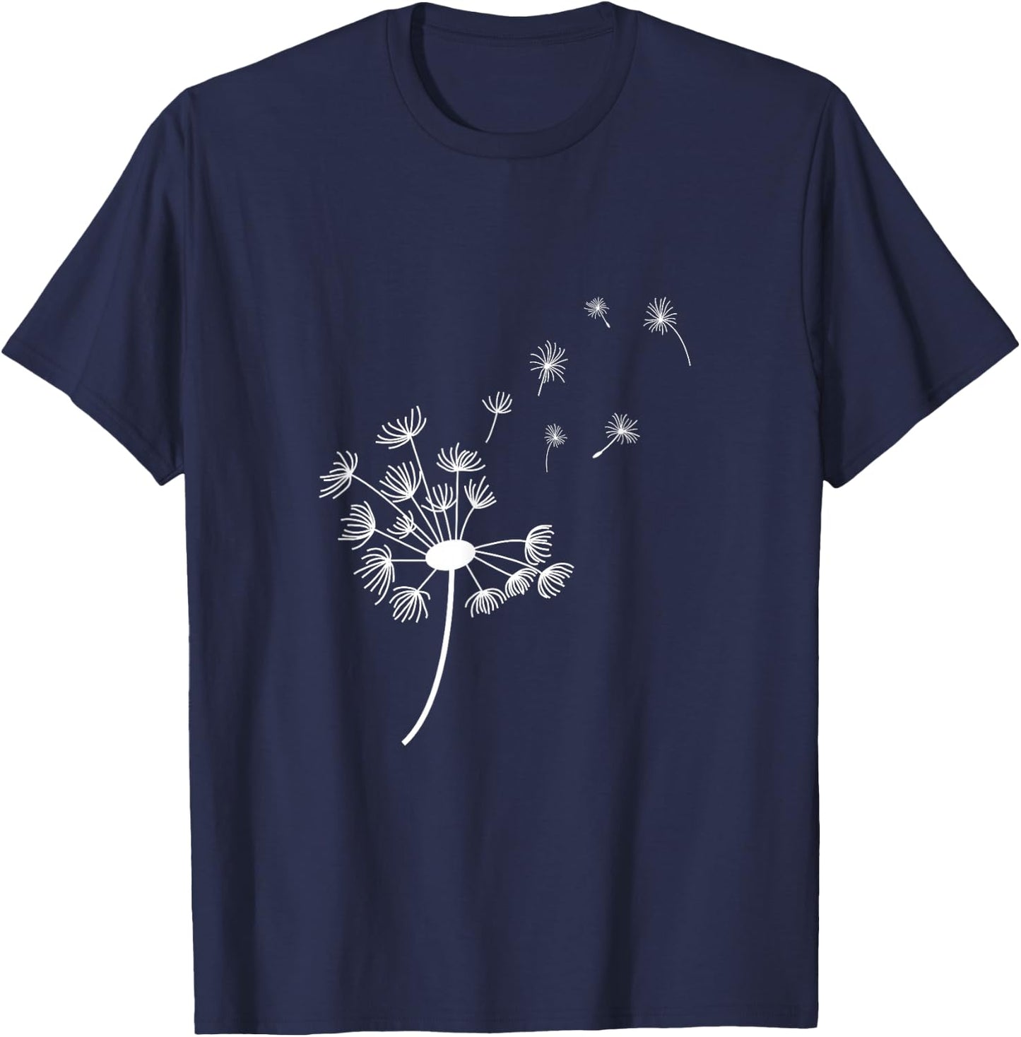 Dandelion Shirt - Graphic Women Dandelion T-Shirt - T-Shirt | Navy