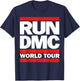 Run DMC Official World Tour Logo T-Shirt - T-Shirt | Navy