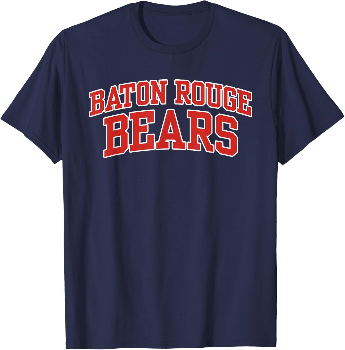 Baton Rouge Community College Bears Apparel Sports Fan T-Shirt - T-Shirt | Navy