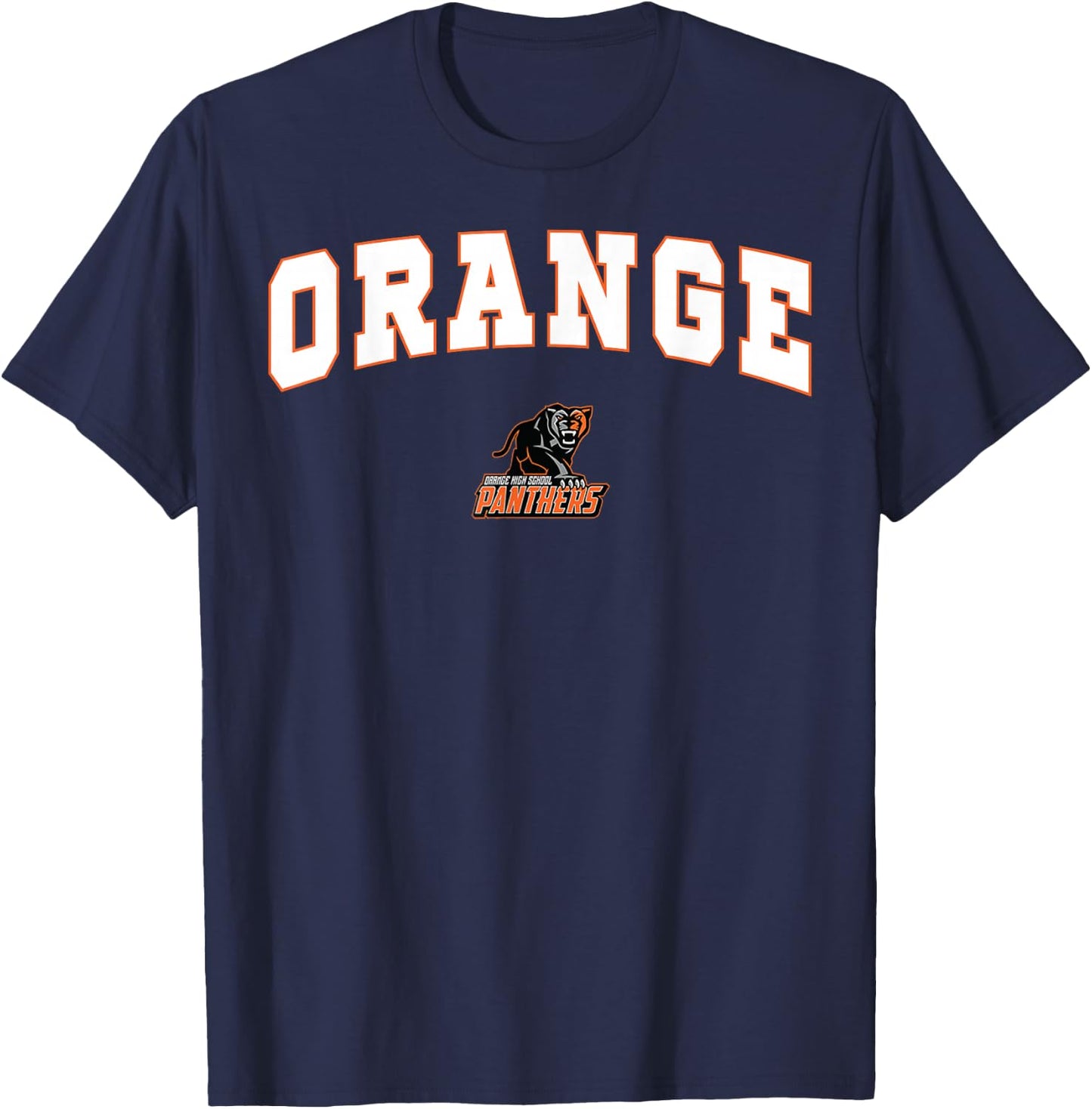 Orange High School Panthers C2 T-Shirt - T-Shirt | Navy