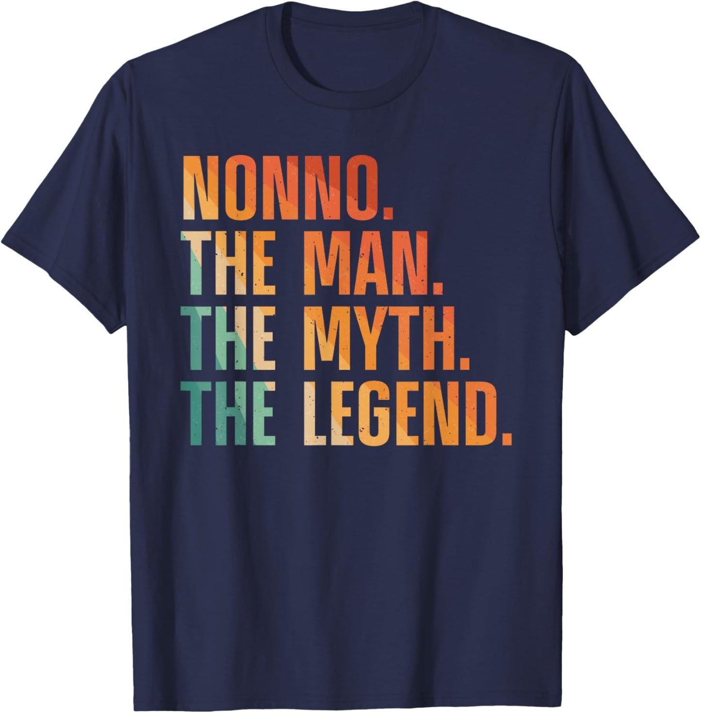 Nonno Design For Grandpa Grandfather From Grandkids Nonno T-Shirt - T-Shirt | Navy