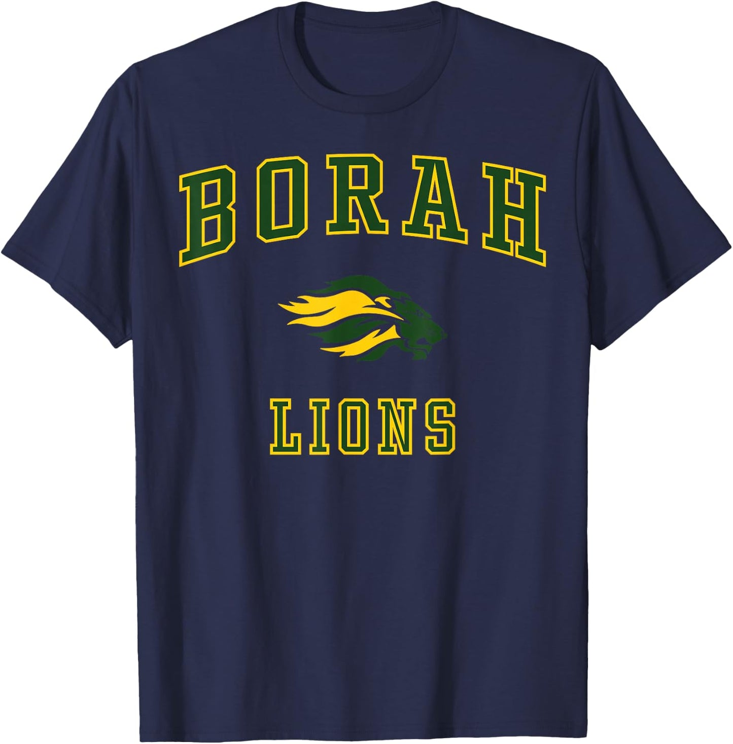 Borah High School Lions C1 T-Shirt - T-Shirt | Navy