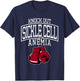 Sickle Cell Awareness Shirt Anemia Support Knock Out T-Shirt - T-Shirt | Navy