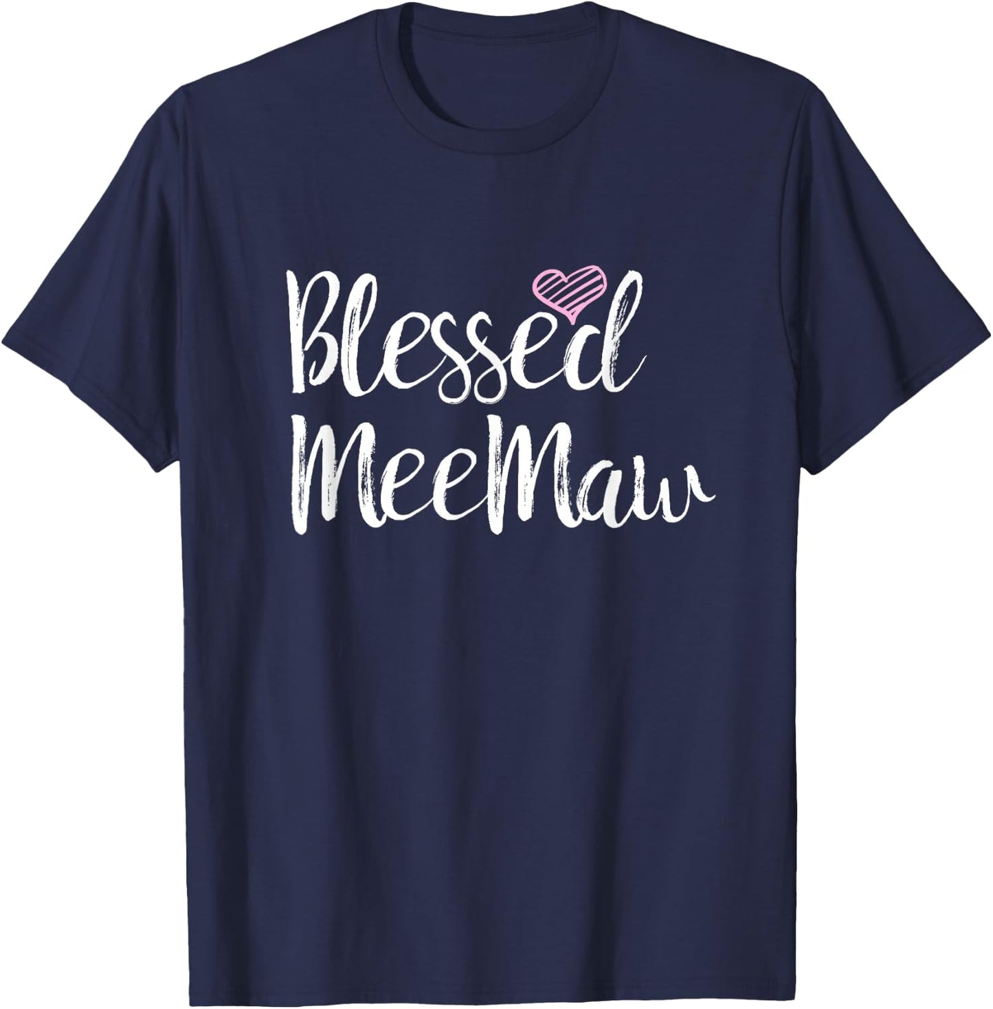 Blessed MeeMaw T-Shirt - T-Shirt | Navy