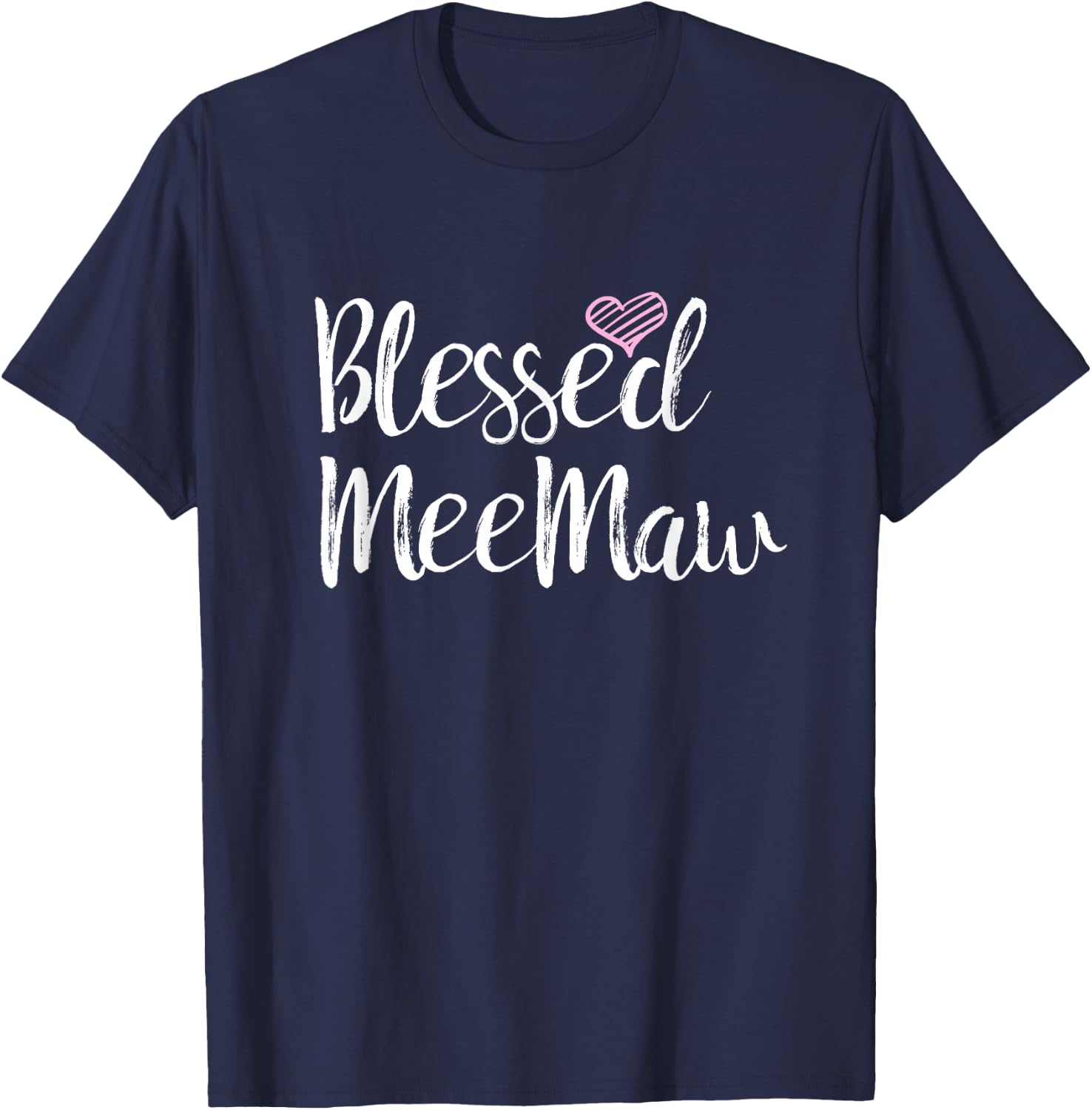 Blessed MeeMaw T-Shirt - T-Shirt | Navy